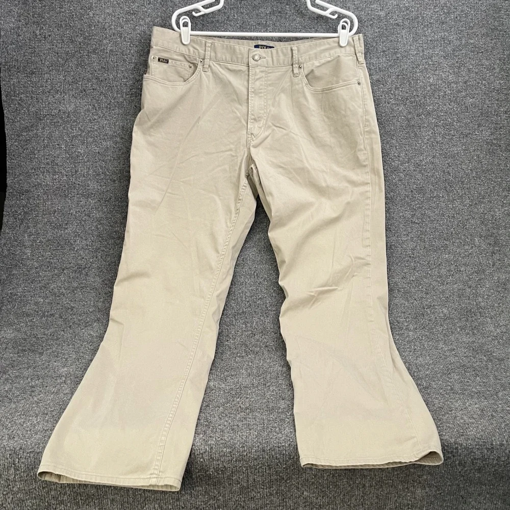 Polo Ralph Lauren Prospect Pants Mens Sz 38/32 Chino Straight Leg Cotton